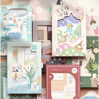Set 30 tấm postcard trang trí nhiều chủ đề