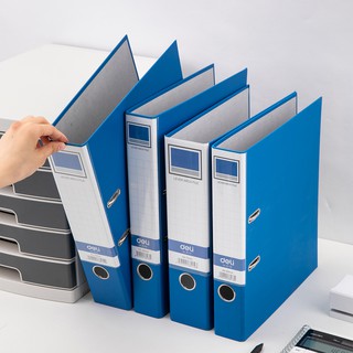 File còng khổ F4 - FC Deli - W38168/W38169, kẹp hồ sơ, đựng tài liệu, kẹp giấy tờ