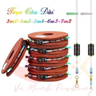 Dây Trục Câu Đài Buộc Sẵn Cước Câu Cá Tàng Hình