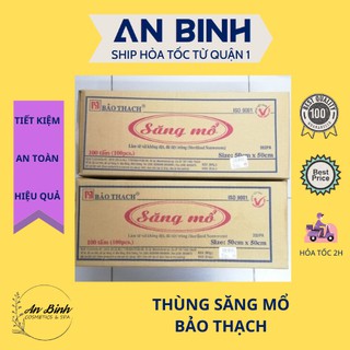 (Q1-HCM) Thùng Săng Mổ Bảo Thạch (50×50cm) | Săng Mổ 50x50 Tiệt Trùng Từng Cái