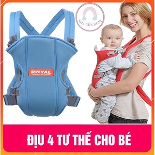 Địu Trẻ Em 4 Tư Thế Chống Gù Lưng Cho Bé Ngồi Xe Máy An Toàn