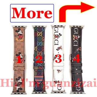 Dây đeo bằng da thời trang cho đồng hồ thông minh Apple Watch 4 / 3 / 2 / 1 38mm / 42mm / 40mm / 44mm