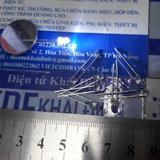 LED F3 3mm BÁO TRẠNG THÁI vỏ màu. ánh sáng màu trắng/đỏ/cam/vàng/xanh lá/xanh dương (gói 100 con) kde3723