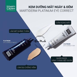 𝐌𝐚𝐫𝐭𝐢𝐝𝐞𝐫𝐦 𝐏𝐥𝐚𝐭𝐢𝐧𝐮𝐦 𝐄𝐲𝐞 𝐂𝐨𝐫𝐫𝐞𝐜𝐭 Kem mắt xoá nhăn, bọng mắt &amp; quầng thâm