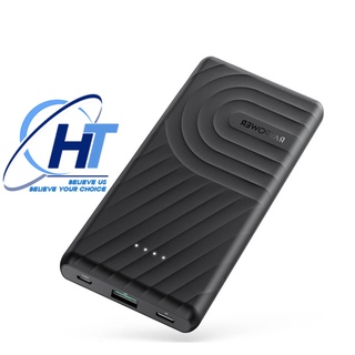 Pin Sạc Dự Phòng RAVPower 10000mAh In/Out Type-C PD 18W, Quick Charge 3.0 - RP-PB195