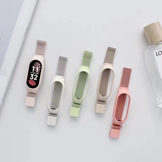 Dây Đeo Đồng Hồ Bằng Thép Cho Xiaomi mi band 7 7 6 band4 Xiaomi mi band 3 4 5 6 7