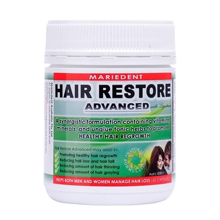 VIÊN MỌC TÓC, NGĂN RỤNG TÓC, BẠC TÓC Mariedent Hair Restore Advanced 60 viên của Úc