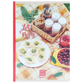Vở Let'S Party - Kẻ Ngang 200 Trang ĐL 70g/m2 - Hồng Hà 1426 - Mẫu 2