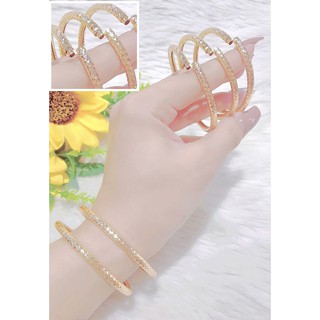 Vòng Bọng Mạ Vàng 18K Siều Bền Màu