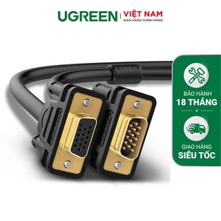 Dây nối dài VGA Đực sang Cái 3+6 OD8.0MM UGREEN VG103