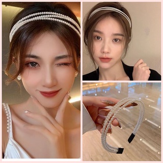 CÀI NGỌC TRAI NHÂN TẠO 3 NHÁNH TO NHỎ - BỜM TÓC PHONG CÁCH HÀN QUỐC ULZZANG PHỤ KIỆN THỜI TRANG NỮ GIÁ RẺ ĐẸP