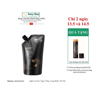 Túi Refill - Cà phê Đắk Lắk làm sạch da chết cơ thể Cocoon cho làn da mềm mại &amp; rạng rỡ 600ml