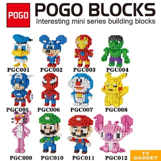 Đồ Chơi Lego Xếp Hình 3D Pogo blocks 12cm