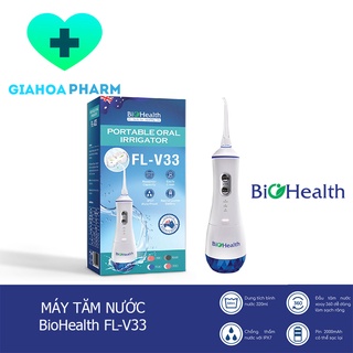 Máy tăm nước BioHealth FL-V33 (Úc), Pin sạc, Bảo hành 12 tháng