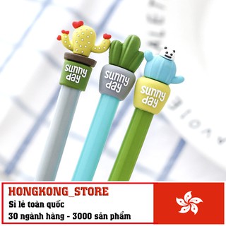 Bút Bi Viết Hình Cây Xương Rồng Siêu Dễ Thương - Bút Bi Nước Văn Phòng Mực Đen ( Phát Màu Ngẫu Nhiên )