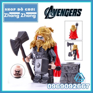 Đồ chơi Xếp hình Thần sấm Thor trong Avengers Endgame Minifigures V001