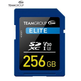 [Mã 99ELHA giảm 7% đơn 300K] Thẻ Nhớ Máy Ảnh, Máy Quay SDXC Team Elite 256GB 100MB/s