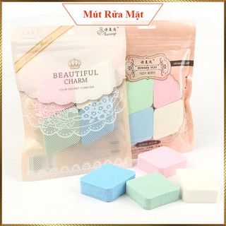 Bọt biển rửa mặt túi 4 miếng Beatiful Charm BC13