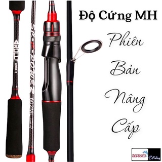 Cần Câu Máy Phiên Bản Nâng Cấp Huỳnh Phong CM02 Độ Cứng Ngọn MH Chuyên Câu Lure - Sanami