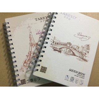 SỔ VẼ GÁY XOẮN TAKEYO A5/ A4/ A3