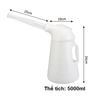 Bình rót dầu 2 lít - 3 lít - 5 lít - Can rót dầu 2000ml - 3000ml - 5000ml
