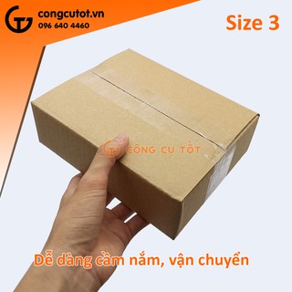 Combo 20 bìa đóng hàng loại đẹp size 20x16x6cm size 3