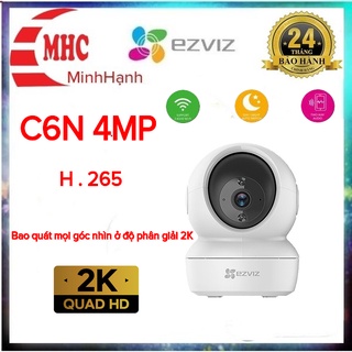 [Mẫu Mới] Camera WIFI thông minh EZVIZ C6N 4MP 2K H265 chính hãng bh 2 năm