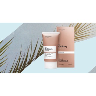 The Ordinary Mineral UV Filters SPF 30 with Antioxidants kem chống nắng