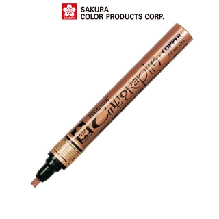 Bút sơn dầu vẽ thư pháp Sakura Pentouch Calligrapher Medium Point - Màu Copper