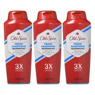 Sữa Tắm Old Spice Fresh 3X Clean/Net (532ml)