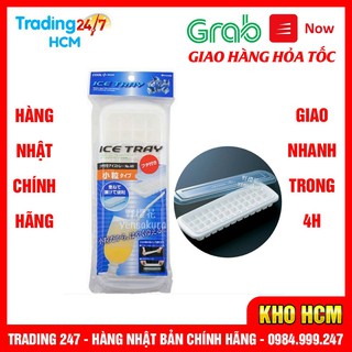 [Hỏa tốc HCM] Khay đá 48 viên có nắp Inomata làm đá nhỏ cho vào chai, lọ dễ dàng NỘI ĐỊA NHẬT BẢN
