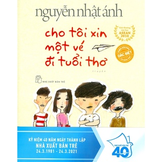 Sách - Cho Tôi Một Vé Đi Tuổi Thơ - Phiên Bản Màu Đặc Biệt Có Minh Hoạ (Bìa Cứng)