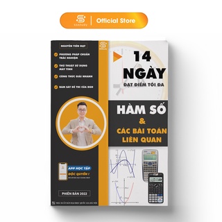 Sách 14 ngày đạt điểm tối đa hàm số biên soạn bởi thầy Nguyễn Tiến Đạt