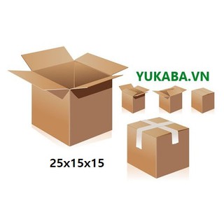 HL - 1 Thùng hộp carton 25x15x15