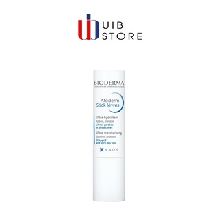 Son Dưỡng Bioderma Sáp Dưỡng Ẩm Môi Khô Nứt Nẻ Atoderm Lèvres Stick Hydratant Moisturising Pháp 4g làm mềm môi