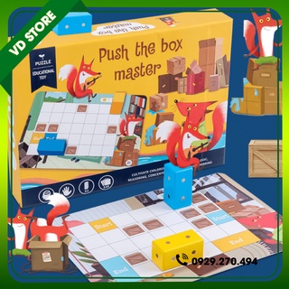 Đồ Chơi Giáo Dục Cho Trẻ - Cáo Đẩy Thùng - Push The Box Master