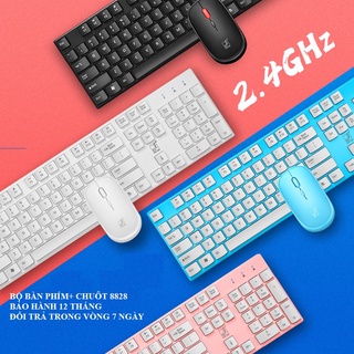 [COMBO GIÁ SỐC] BỘ ĐÔI chuột máy tính+ Bàn phím Máy tính KHÔNG DÂY 8820 CHO PC, LAPTOP,... [có BẢO HÀNH]