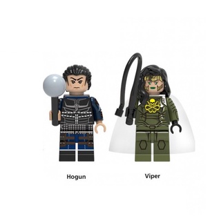 Bộ 2 nhân vật minifigures Hogun và Viper X0176