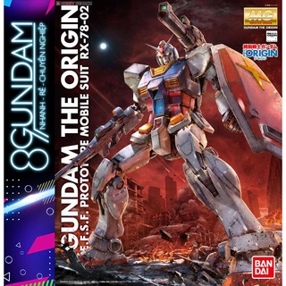 Mô Hình Lắp Ráp Gundam MG The Origin RX-78-2