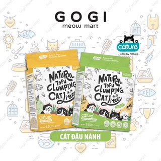 Cát CATURE 6L an toàn cho bé mèo  -  Chăm sóc sức khỏe thú cưng Gogi MEOW MART