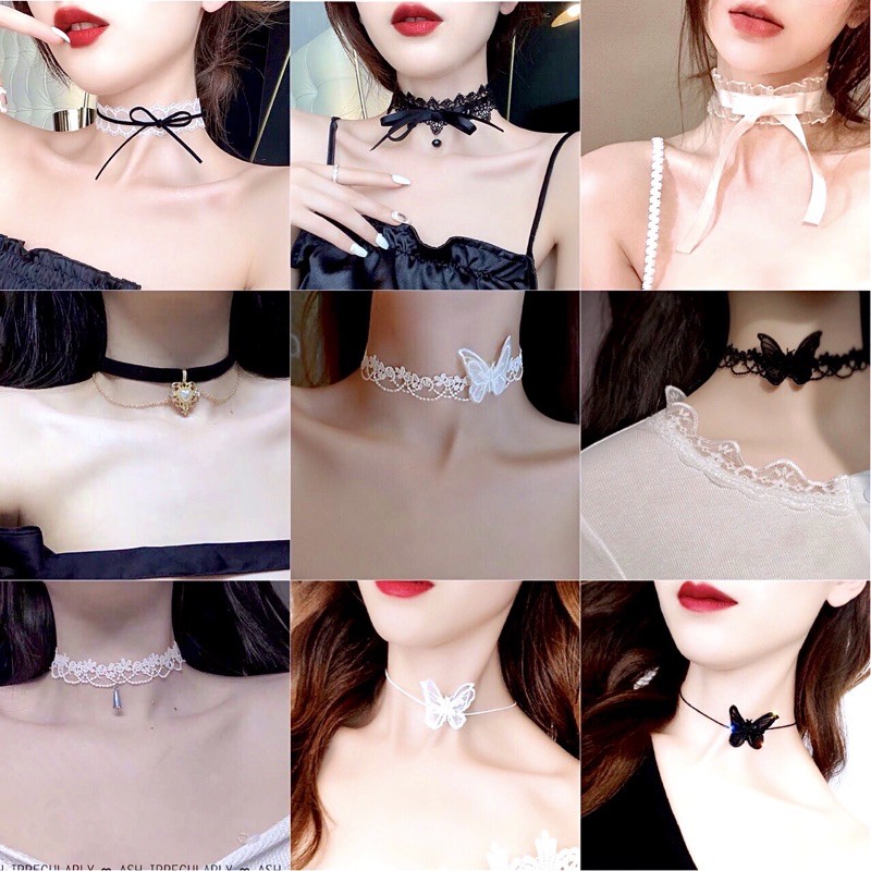 Vòng cổ Choker 2 dây