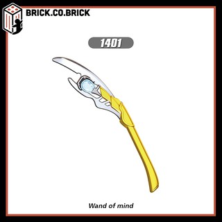 Quyền Trượng của Loki Đồ Chơi Lắp Ráp Minifig và Non LEGO Phụ Kiện Siêu Anh Hùng Marvels DC X1401