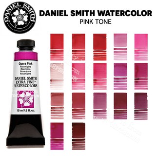 [THEARTSHOP] (P3) Màu nước DANIEL SMITH dạng tuýp 5/15ml (Bán lẻ) - PINK TONE