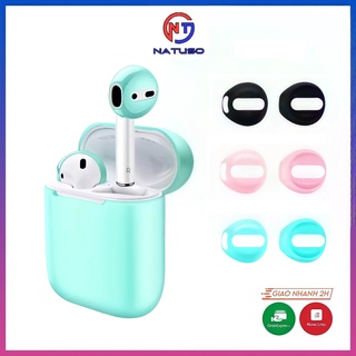 2 nút đệm đeo tai nghe bluetooth inpods i12 bằng silicon chống rơi chống bẩn nhiều màu