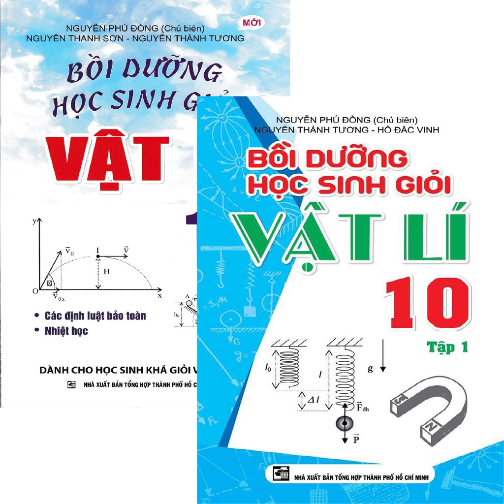 Sách Combo Bồi Dưỡng Học Sinh Giỏi Vật Lý Lớp 10 ( Tập 1+ Tập 2 )