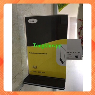 Kệ mika A6 để bàn,menu mika A6