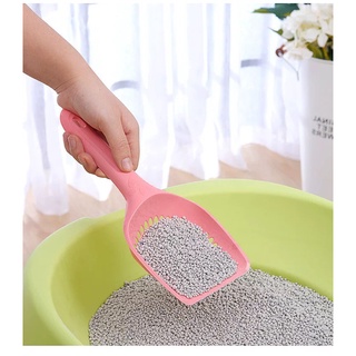 Xẻng nhựa xúc cát vệ sinh dành cho mèo tiện dụng.