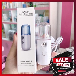 [FREESHIP❤️] Máy phun sương mini cầm tay siêu tiện lợi giúp tao độ ầm cho da khô ngăn ngừa mụn ẩn