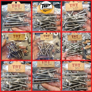 Ốc lốc máy TBT v1 inox 304 dành cho các dòng xe phổ thông bảo hành trọn đời