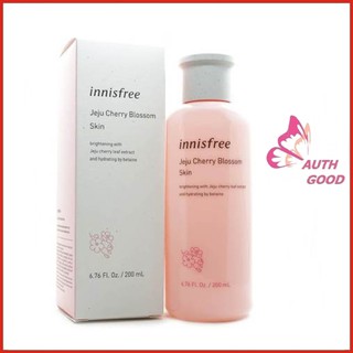 NƯỚC HOA HỒNG FREESHIP NƯỚC HOA HỒNG INNISFREE JEJU CHERY BLOSSOM SKIN SÁNG DA DƯỠNG ẨM